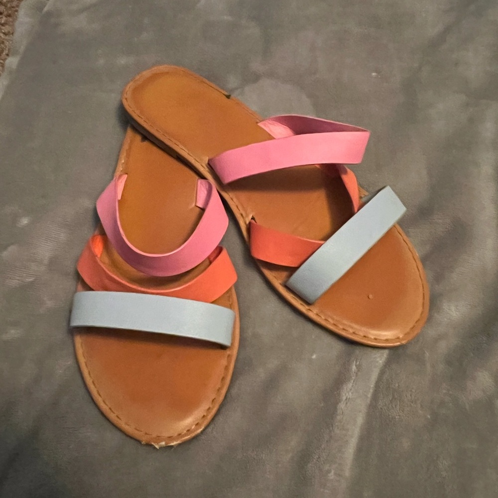 Colorful sandals